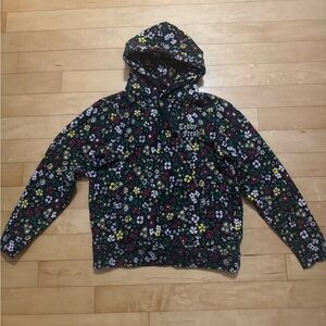 Teddy Fresh Grandma Floral Hoodie - Black Multicolor